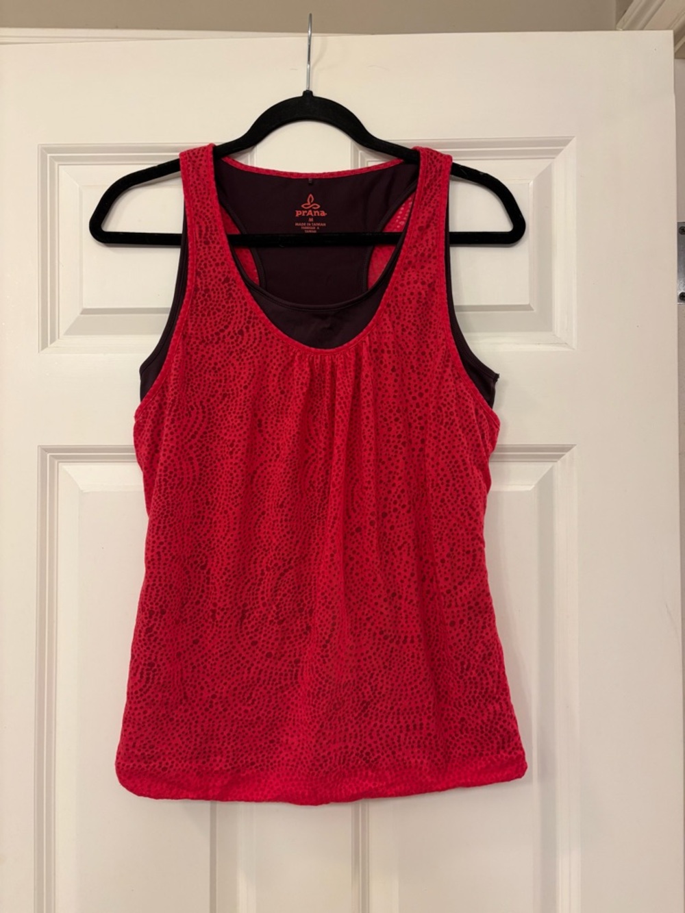 Prana double-layer Racerback Tank
